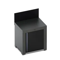 Cucina da esterno - Modulo - Piano di lavoro Cm.80, Grigio scuro - Eno 2