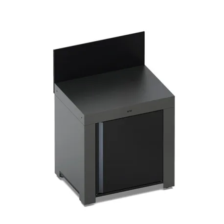 Cucina da esterno - Modulo - Piano di lavoro Cm.80, Grigio scuro - Eno