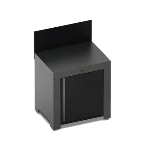 Cucina da esterno - Modulo - Piano di lavoro Cm.80, Grigio scuro - Eno