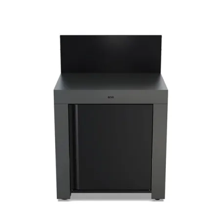 Cucina da esterno - Modulo - Piano di lavoro Cm.80, Grigio scuro - Eno