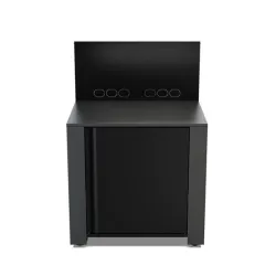 Cucina da esterno - Modulo - Plancha Cm.80, Grigio scuro - Eno