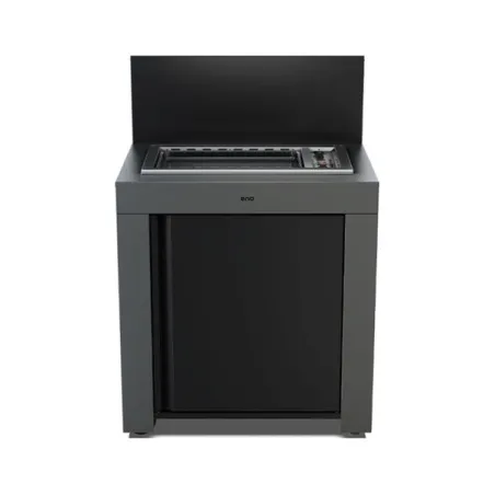 Cucina da esterno - Modulo - Plancha tribu Cm.80, Grigio scuro - Eno