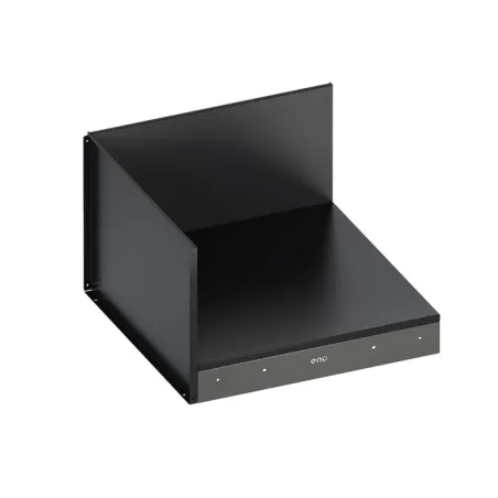 Cucina da esterno - Modulo - Pannello angolare per Modulo Cm.60, Grigio scuro - Eno