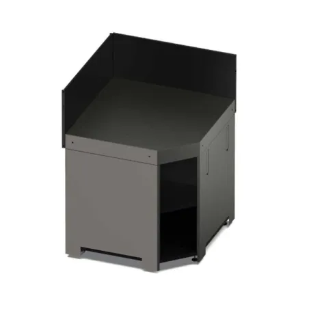 Cucina da esterno - Modulo - Angolare Cm.80, Grigio scuro - Eno