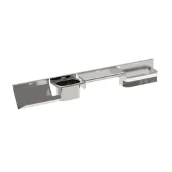 Kit 4 Accessori credenza - Modulo/Felix - Acciaio inox - Eno