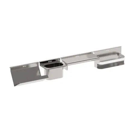 Kit 4 Accessori credenza - Modulo/Felix - Acciaio inox - Eno