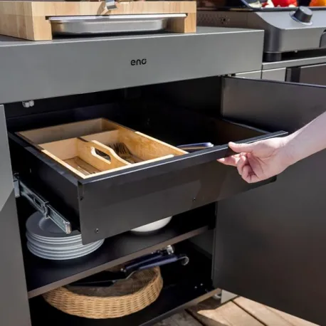 Cassetto - Modulo - Nero - Eno