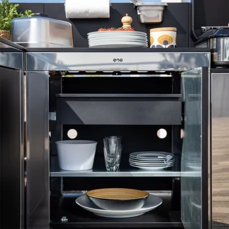 Cassetto - Modulo - Nero - Eno