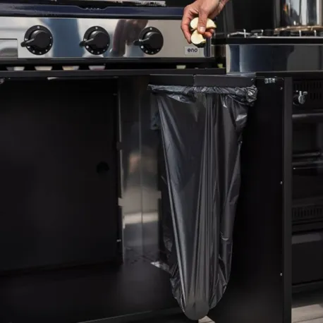 Supporto sacchetto dei rifiuti - Modulo - Nero