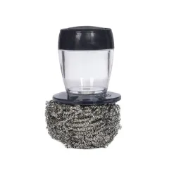 Set di 3 spugne inox con supporto - Eno 2