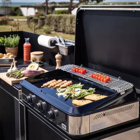 Mensola in acciaio inox per plancha 75/80/3000 - Eno