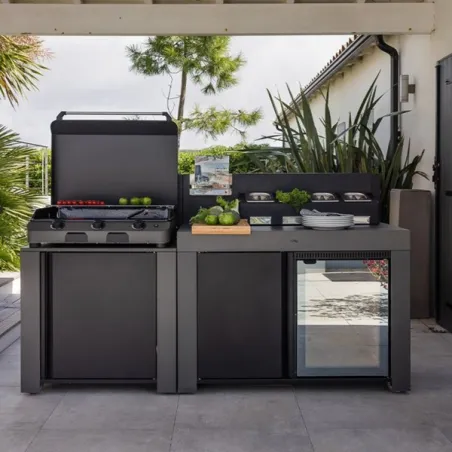 Frigo da incasso Lt.75 - Mobile/Felix - Cm.120, Nero - Eno