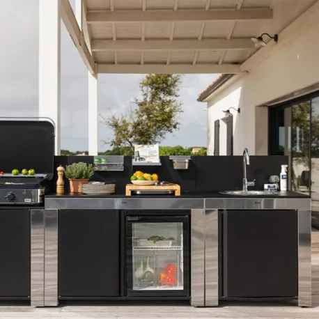 Frigo da incasso Lt.75 - Mobile/Felix - Cm.120, Nero - Eno