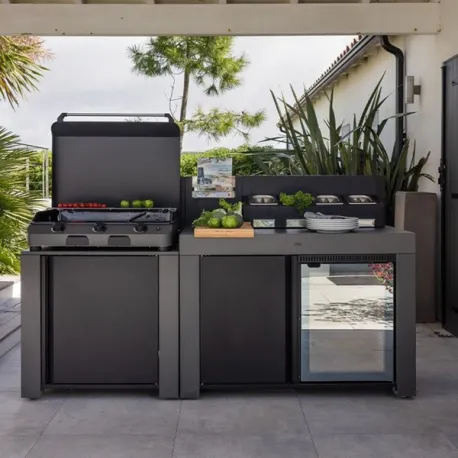 Frigo da incasso Lt.75 - Modulo - Cm.80, Nero - Eno