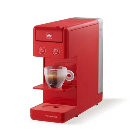 Macchina da caffè a capsule Y3.3 iperespresso illy, Rossa - illy