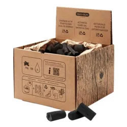 Charcoal water filter - Filtro acqua a carbone attivo sfuso - Kg.5 - Black+Blum 2