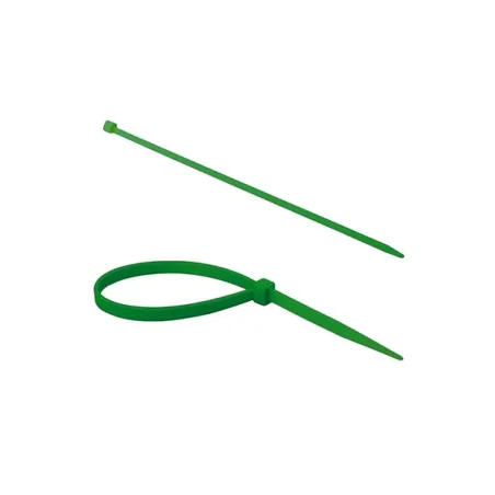 Fascetta nylon verde Mm.200x4,8