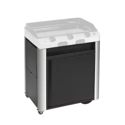 Carrello da esterno - Fusion - Carrello da esterno Cm.75, Njero e inox - Eno