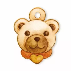 Chiudipacco 3 pz testa teddy - Thun