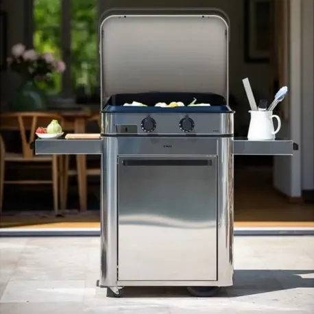 Carrello da esterno - Enosing - Carrello da esterno Cm.65, Inox - Eno