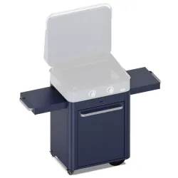 Carrello da esterno - Enosing - Carrello da esterno Cm.65, Blu navi - Eno