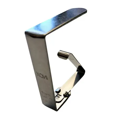 Fermatovaglie a pressione in acciaio Cm.6