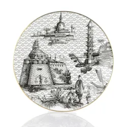 Souvenirs de Voyage, Piatto piano Cm.27,5 - Oriental Dream - Weissestal