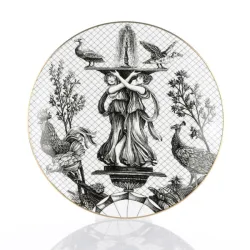 Souvenirs de Voyage, Piatto piano Cm.27,5 - Garden of Grace - Weissestal