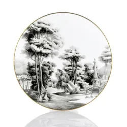 Souvenirs de Voyage, Piatto piano Cm.27,5 - Imperial Garden - Weissestal