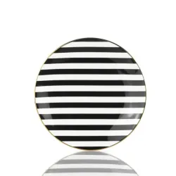 Souvenirs de Voyage, Piatto frutta Cm.21 - Righe - Weissestal