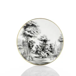 Souvenirs de Voyage, Set 2 piatto pane Cm.16 - Imperial Garden - Weissestal