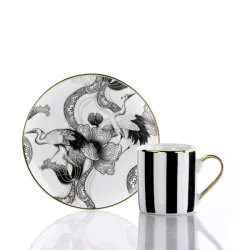 Souvenirs de Voyage, Tazza caffe con piatto - Wing of Water - Weissestal