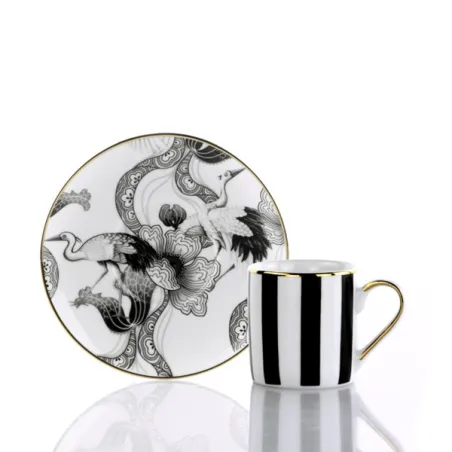 Souvenirs de Voyage, Tazza caffe con piatto - Wing of Water - Weissestal