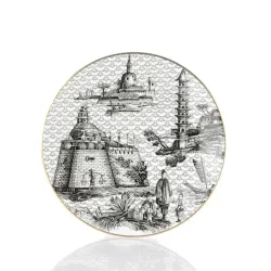 Souvenirs de Voyage, Piatto da muro Cm.21 - Oriental Dream - Weissestal