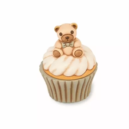 Teddy lui battesimo con scatolina ceramica - Thun