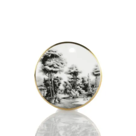 Souvenirs de Voyage, Set 2 Segnaposto Cm.6,5 - Imperial Garden - Weissestal