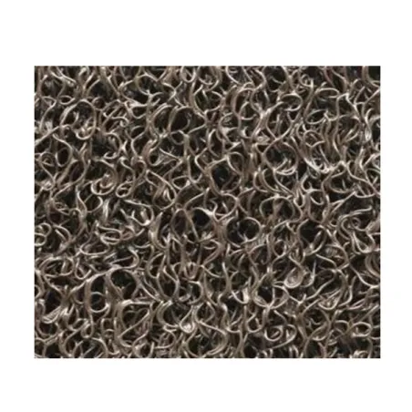 Zerbino/Tappeto Entry in pvc a ricciolo drenante marrone spessore Mm.15 Cm.120 Mt.1 - Reds