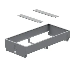 Supporto per vaschette gastro con predisposizione per scaldavivande a fiamma o elettrici - Gastro Pro Extension - Vulcanus 2