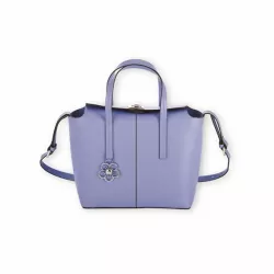 Borsa pelle shopper piccola lilla - Thun