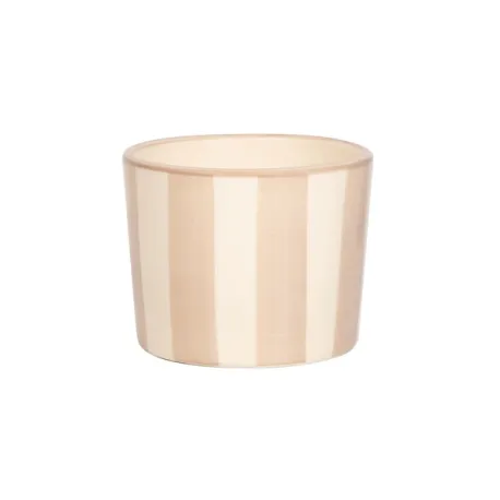 Righe, Bicchiere sabbia in ceramica - Zafferano