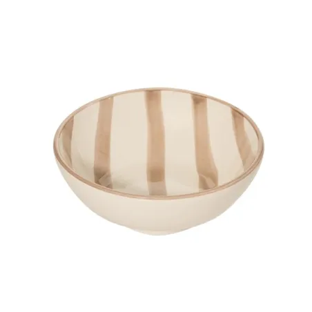 Righe, Bowl sabbia in ceramica - Zafferano