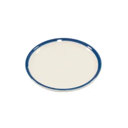 Rim, Piattino azzurro in ceramica - Zafferano