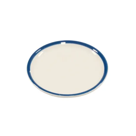 Rim, Piattino azzurro in ceramica - Zafferano