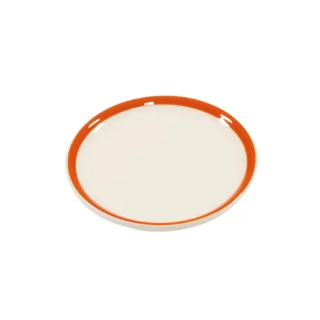 Rim, Piattino arancione in ceramica - Zafferano