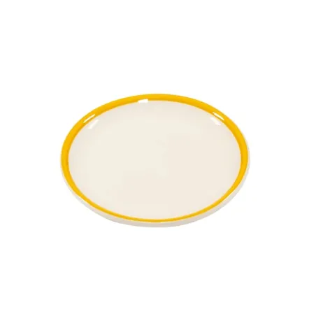 Rim, Piattino giallo in ceramica - Zafferano