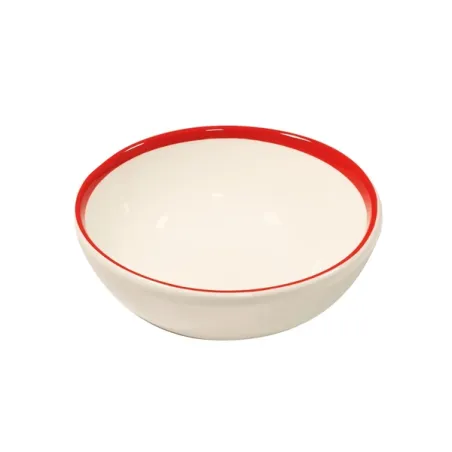 Rim, Bowl rosso in ceramica - Zafferano