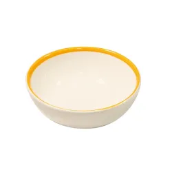 Rim, Bowl giallo in ceramica - Zafferano