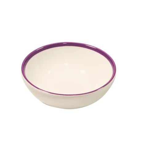 Rim, Bowl viola in ceramica - Zafferano