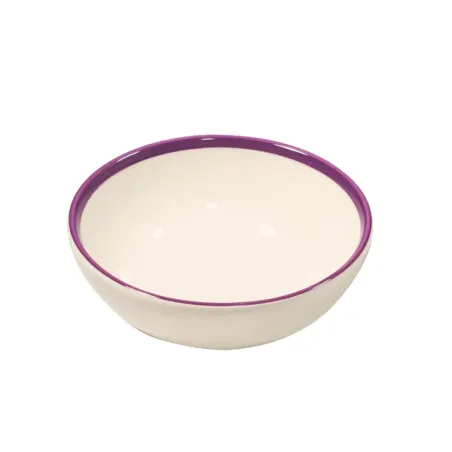 Rim, Bowl viola in ceramica - Zafferano