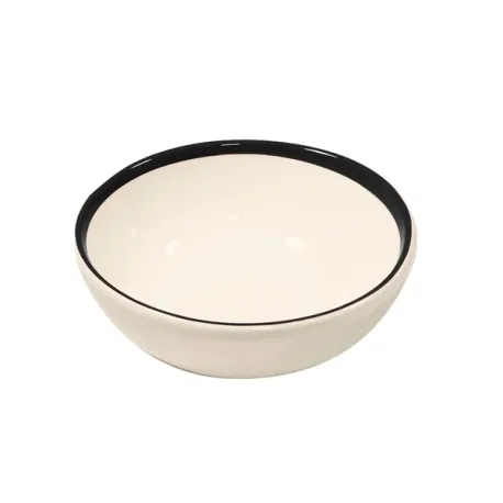 Rim, Bowl nero in ceramica - Zafferano